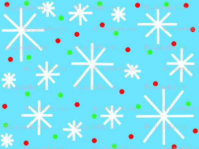 holiday snowflakes