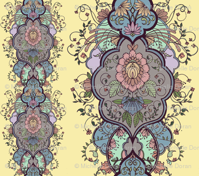 floral arabesque