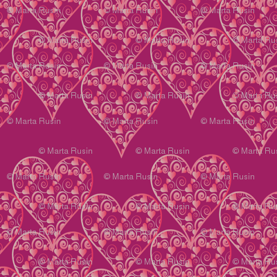 valentine hearts