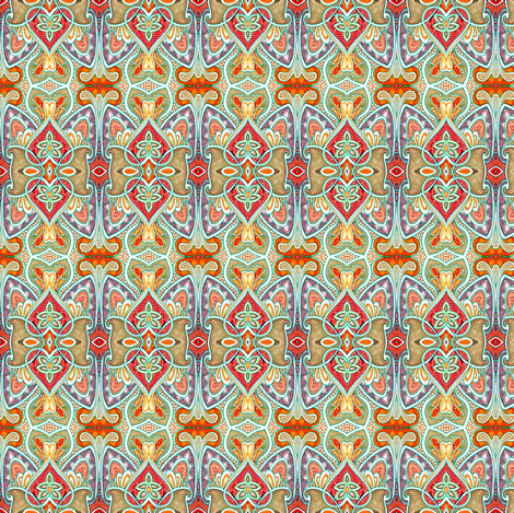 The Door to Morocco fabric by edsel2084 on Spoonflower - custom fabric
