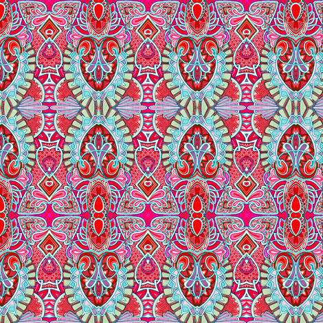 Hassan's House of Hookahs fabric by edsel2084 on Spoonflower - custom fabric
