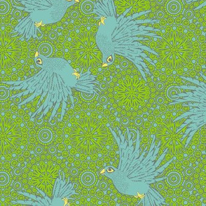 fancy_flight 4 color  blue birds
