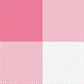 Gingham ~Think Pink! ~ Faux Knit