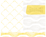 Placemats - Yellow/Gray