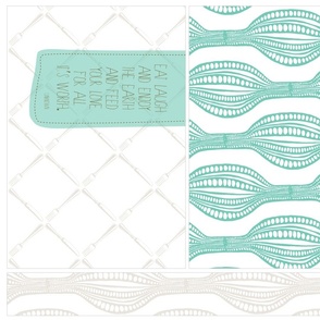 Placemats - Jade/Gray