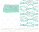 Placemats - Jade/Gray