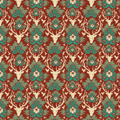 BEDDING_pattern-deer