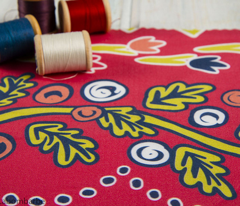 Colourful Abstract Pattern In Modern Art Style