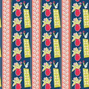Colourful Abstract Pattern In Modern Art Style