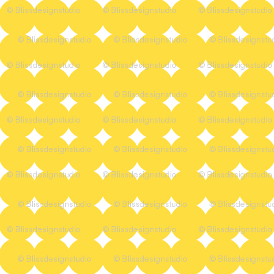 melting circles yellow