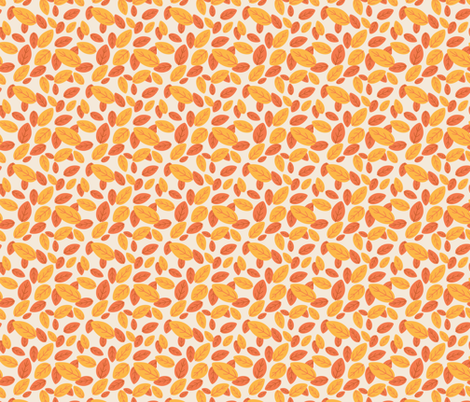 Simple Leaf Design fabric by diane555 on Spoonflower - custom fabric