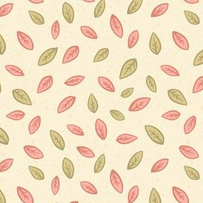 Windblown Weeds - Tiny Leaf Pattern