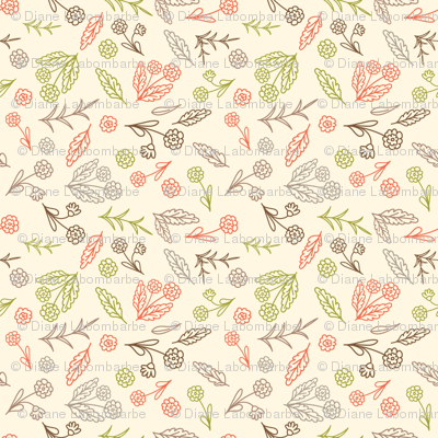 Small Sketchy Florals