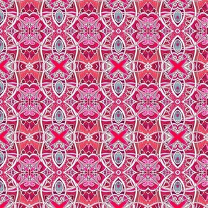 Fleur des Lis Times Scallop Equals Plaid