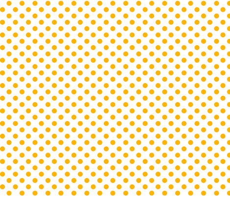polka dots pumpkin orange and white fabric by misstiina on Spoonflower - custom fabric