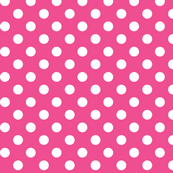 polka dots 2 dark pink and white