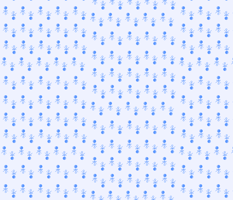 Baby Boy Blue Rattles fabric by kiniart on Spoonflower - custom fabric