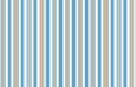 Woodland Stripe Blue fabric by emma_smith on Spoonflower - custom fabric