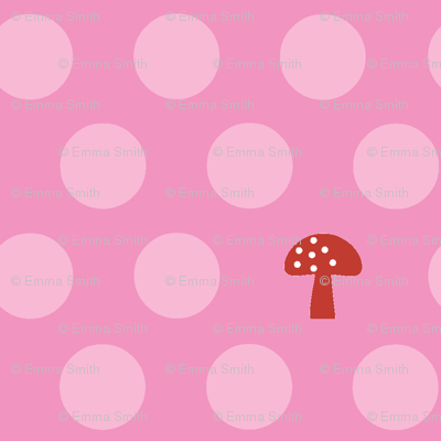 Woodland Mushroom Dots Candy