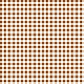 Sepia Gingham