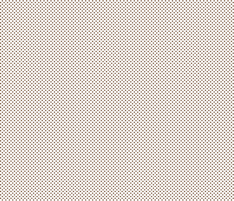 mini polka dots brown and white fabric by misstiina on Spoonflower - custom fabric