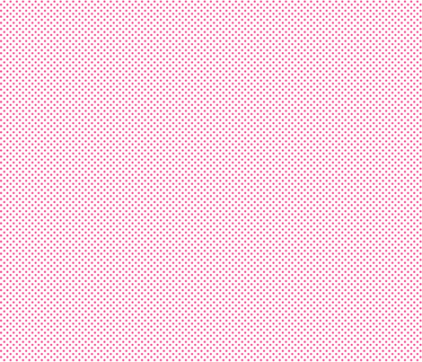 mini polka dots dark pink and white fabric by misstiina on Spoonflower - custom fabric