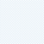 mini polka dots powder blue and white