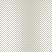 mini polka dots 2 beige and white