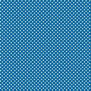 mini polka dots 2 blue and white