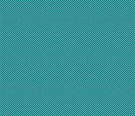 mini polka dots 2 dark teal and white fabric by misstiina on Spoonflower - custom fabric