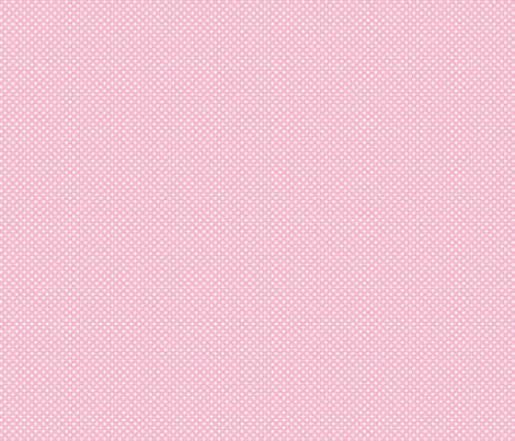 mini polka dots 2 light pink and white fabric by misstiina on Spoonflower - custom fabric
