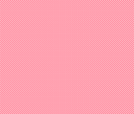 mini polka dots 2 pretty pink and white fabric by misstiina on Spoonflower - custom fabric