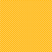 mini polka dots 2 pumpkin orange and white