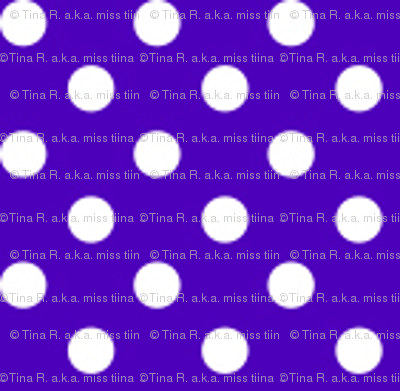 mini polka dots 2 purple and white