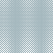 mini polka dots 2 slate blue and white