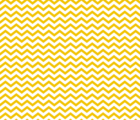 chevron golden yellow and white