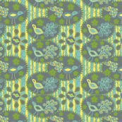 Peacock Stripe