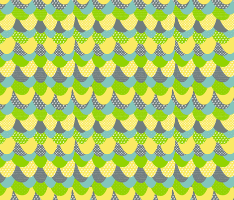 Bird Feathers fabric by emilyannstudio on Spoonflower - custom fabric