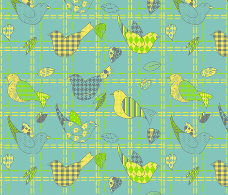 Flight Patterns fabric by mbsterling on Spoonflower - custom fabric
