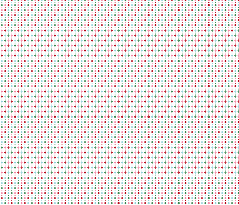 christmas diamonds dots fabric by misstiina on Spoonflower - custom fabric