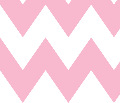 chevron xl light pink and white