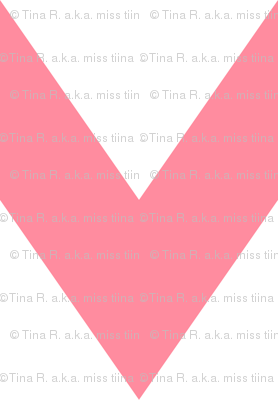 chevron xl pretty pink and white