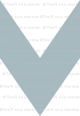 chevron xl slate blue and white