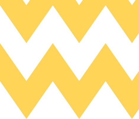 chevron xl yellow and white