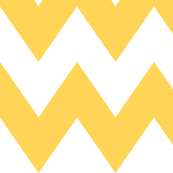 chevron xl yellow and white