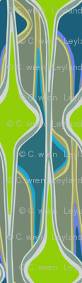 One-Yard Wall Hanging Greens