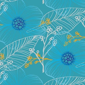 Hand drawn Flora 