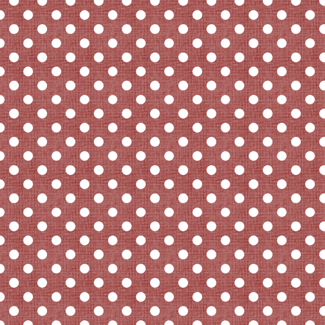 Vintage Christmas Polka Dots fabric by kristopherk on Spoonflower - custom fabric