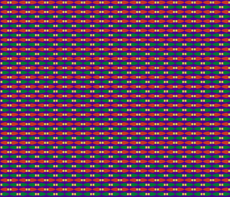 BulbWave Royal Small Horizontal fabric by tinag on Spoonflower - custom fabric