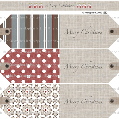 Vintage Christmas Gift Tags
